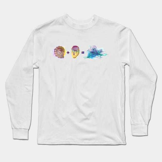 Hear the sea Long Sleeve T-Shirt by LivMat